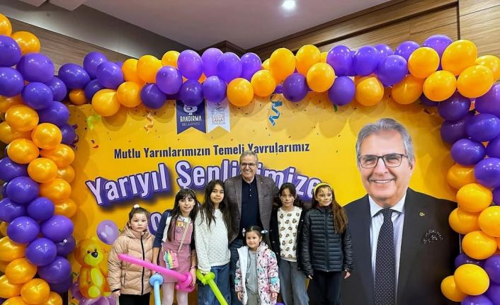 Bandırma Belediyesi’nden çocuklara coşku dolu yarıyıl hediyesi