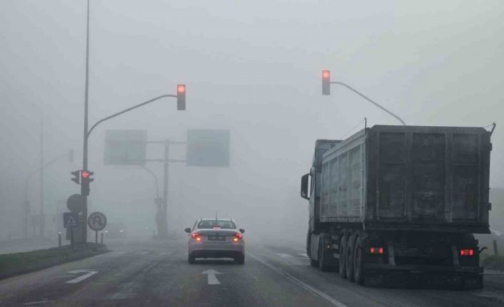 Bandırma’da deniz ve kara taşımacılığında sis engeli