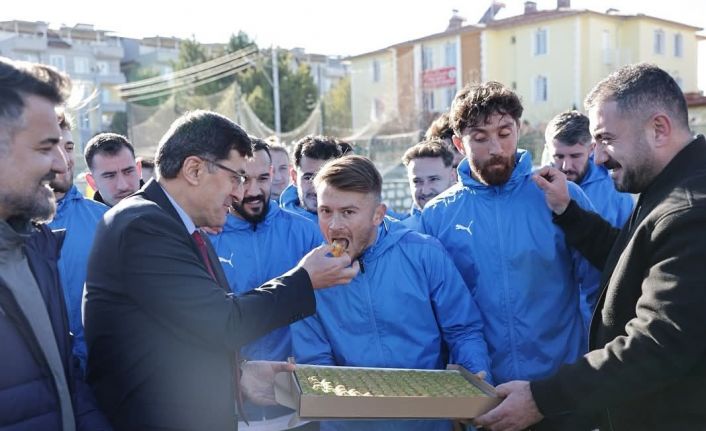 Başkan Eyüp Kahveci’den Belediye Kütahyaspor’a nmoral ziyareti