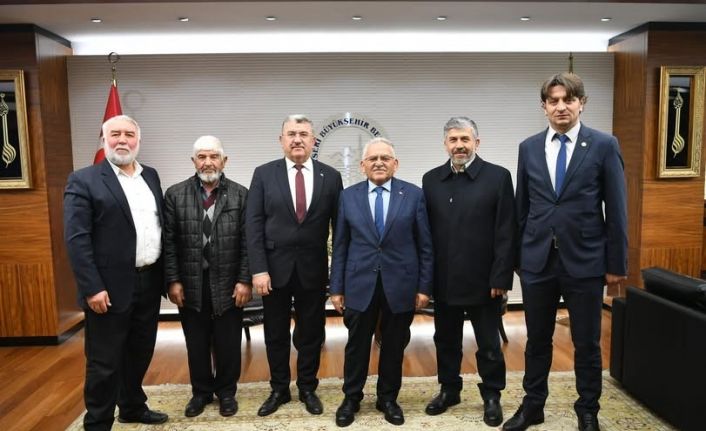 Büyükkılıç’a, Bünyan Belediye Başkanı Metin’den ziyaret