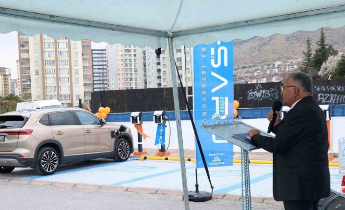 Büyükşehirin elektrikli araç şarj istasyonları K-Şarj ile yaygınlaşıyor
