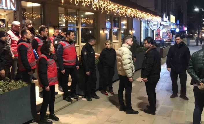 Çerkezköy’de eğlence mekanları ve kıraathanelere denetim