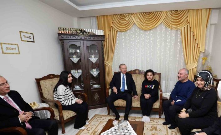 Cumhurbaşkanı Erdoğan’dan Malatya’da Uludağ ailesine ziyaret