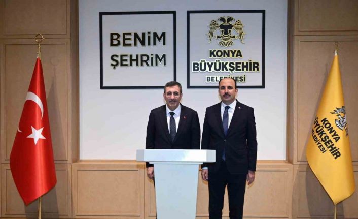 Cumhurbaşkanı Yardımcısı Yılmaz, Başkan Altay’ı ziyaret etti