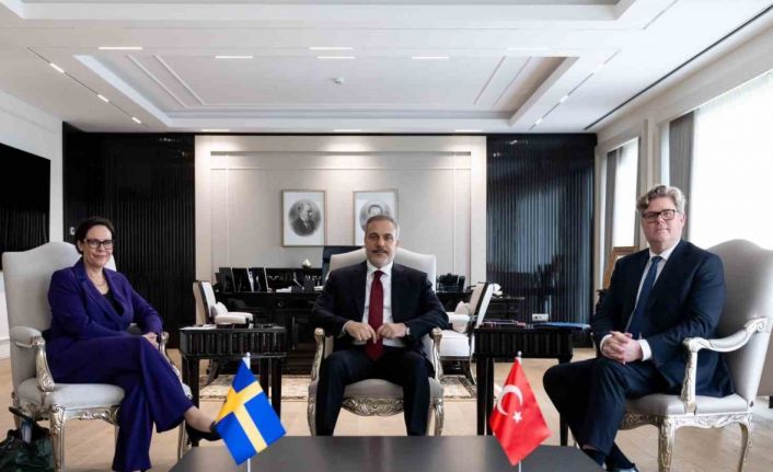 Dışişleri Bakanı Fidan, İsveçli mevkidaşı ve İsveç Adalet Bakanı Strömmer ile bir araya geldi