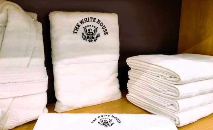 Donald Trump’ın Beyaz Saray’da kullanacağı havlular Denizli’de üretildi