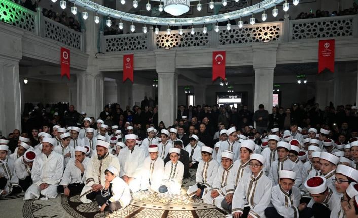 Erzurum’da 415 hafızın icazet heyecanı