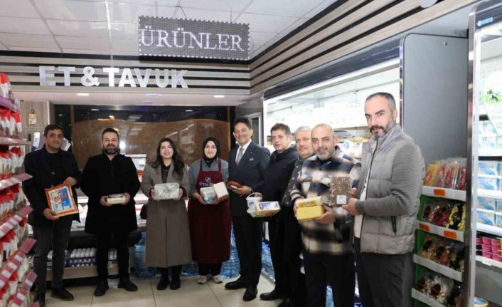 Erzurum’un ilk “Yöresel ürünler” köşesi hizmete girdi