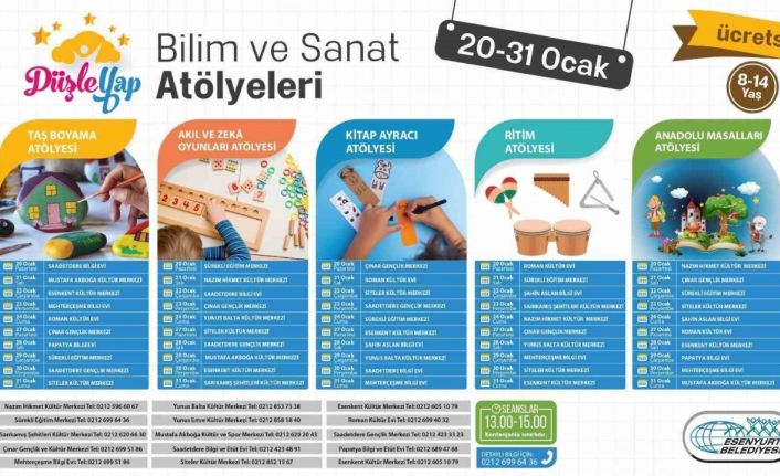 Esenyurt Belediyesi sömestr şenliği başlıyor