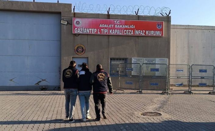 Gaziantep’te kesinleşmiş 10 yıl cezası bulunan şahıs  tutuklandı