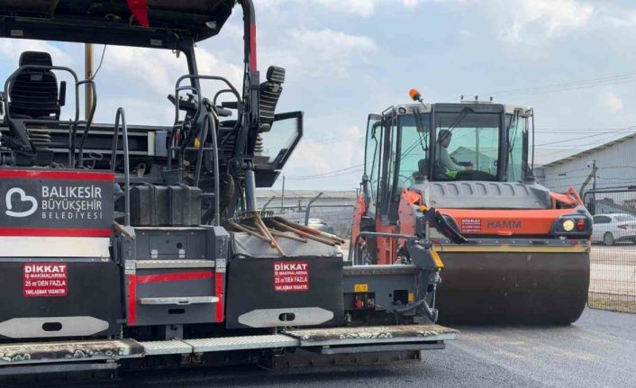 Gönen Sanayi esnafının yol çilesi sona erdi