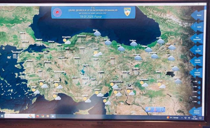 Hafta sonu yurdun sadece Kuzey Doğusunda yağış bekleniyor