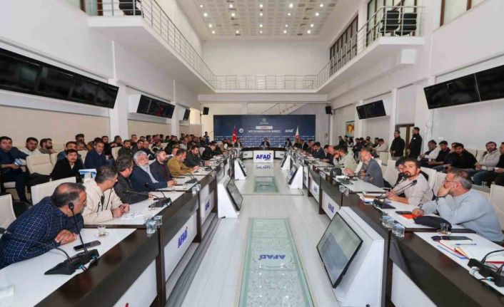 Hatay’da yürütülen konut çalışmaları değerlendirildi