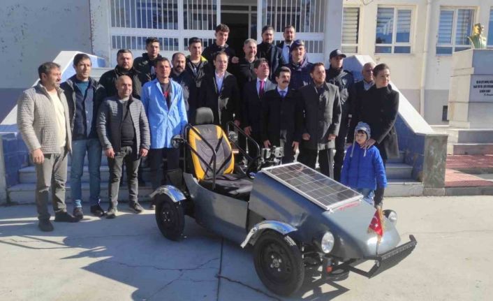 Hurda parçalar elektrikli araca dönüştü