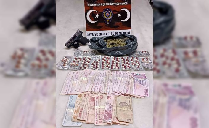 İskenderun’da uyuşturucu operasyonu: 2 şahıs hakkında işlem yapıldı