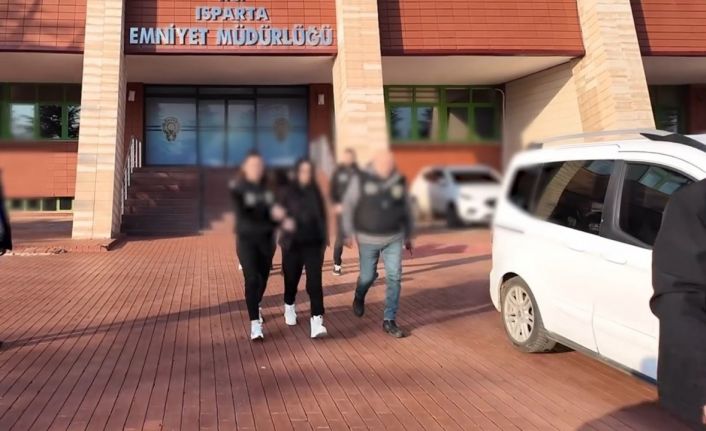 Isparta’da şantaj operasyonu: 2 tutuklama