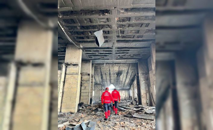 İşte kabus otelinin yangın merdiveni ve odaları