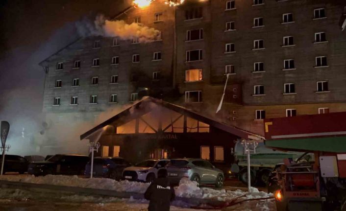 Kartalkaya’da otel yangını: Ölü ve yaralılar var