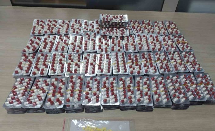 Kastamonu’da binlerce uyuşturucu hap yakalandı