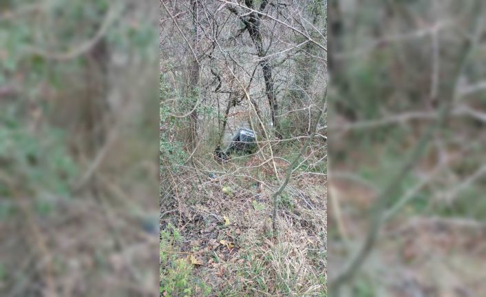 Kastamonu’da Fiat-Tofaş marka otomobil, 20 metre şarampole yuvarlandı, sürücüsü yaralandı