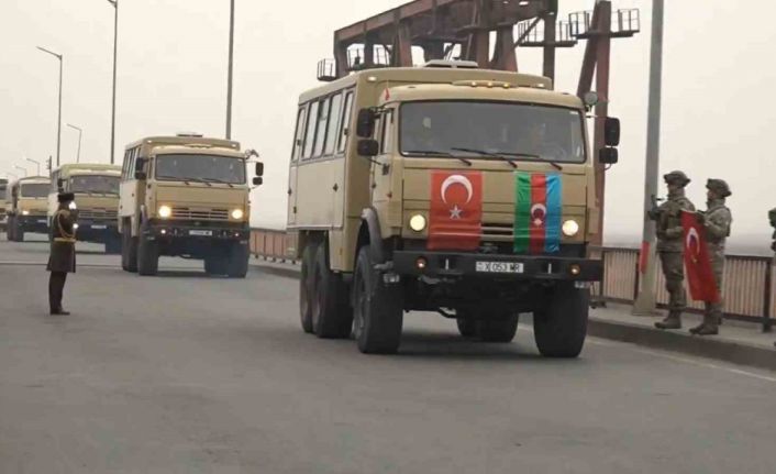 Kış Tatbikatı-2025’e katılacak Azerbaycan personeli, Iğdır Dilucu sınır kapısında karşılandı