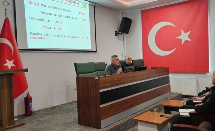 Kütahya Orman Bölge Müdürü Erdal Dingil, “Hedefimiz eğitimlerle insan ve hizmet kalitemizi yükseltmek”