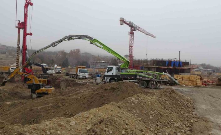 Malatya’da depremin yıktığı Başpınar’da inşaatlar yükseliyor