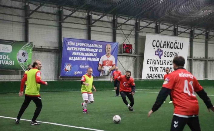 Meclis üyeleri halı sahada buluştu