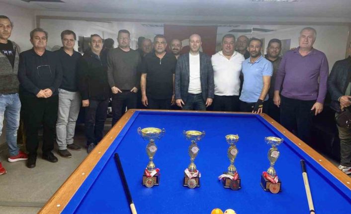 Muğla 3 Bant Bilardo şampiyonası Menteşe’de yapıldı
