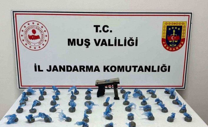Muş’ta uyuşturucu operasyonu