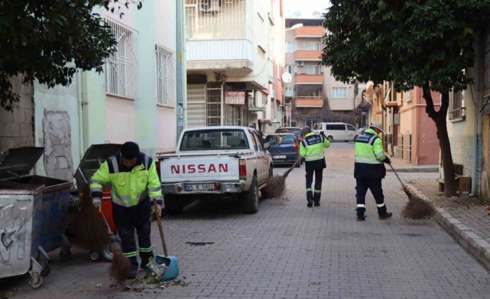 Nazilli Belediyesi’nden Turan Mahallesi’nde kapsamlı temizlik çalışması