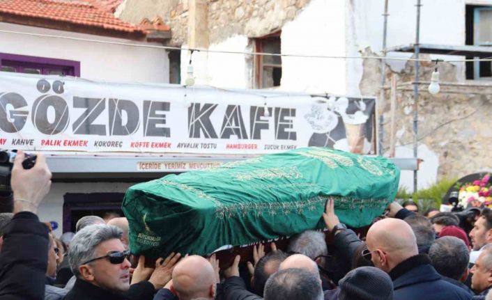 Otel yangınında hayatını kaybeden anne ve kızı gözyaşlarıyla uğurlandı