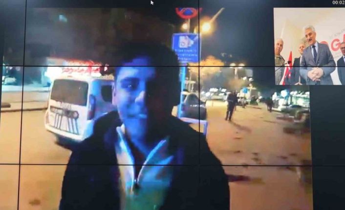 Polis memuru, yılbaşı gecesi ilk karşılaştığı genci vali ile görüştürdü