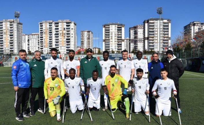 Şahinbey Ampute farklı kazandı: 8-0