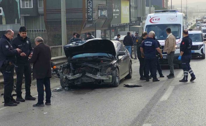 Samsun’da zincirleme trafik kazası: 5 yaralı