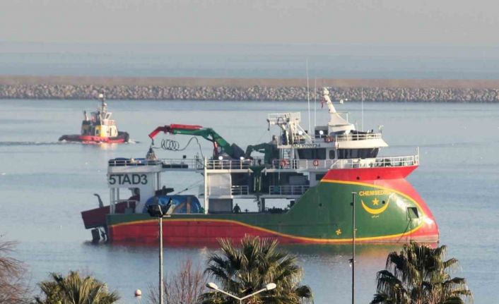 Samsun’dan Moritanya’ya balıkçı gemisi ihracatı
