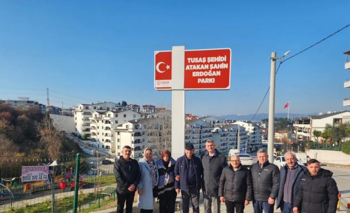 Şehidin ismi ilelebet Gölcük’te yaşayacak