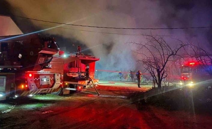 Ses sistemi üzerine faaliyet gösteren fabrika küle döndü