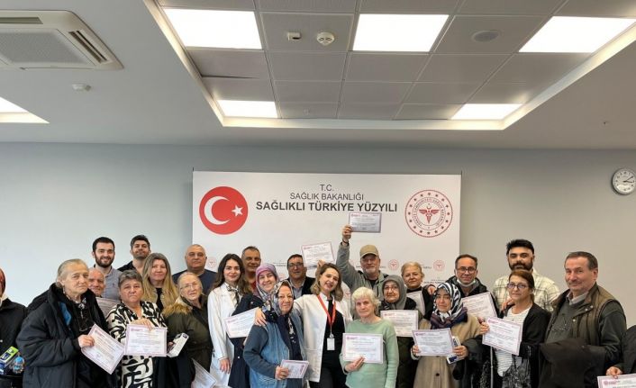 Tekirdağ’da Diyabet Okulu 2025 yılının ilk mezunlarını verdi