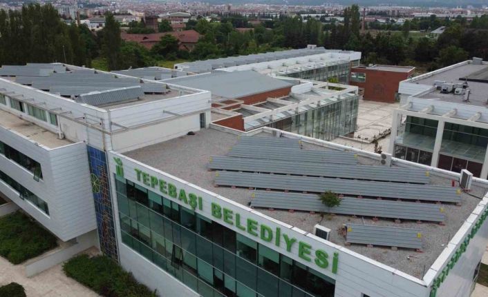 Tepebaşı, güneş sistemleriyle 2024’te 1 milyon 745 bin liralık elektrik üretti