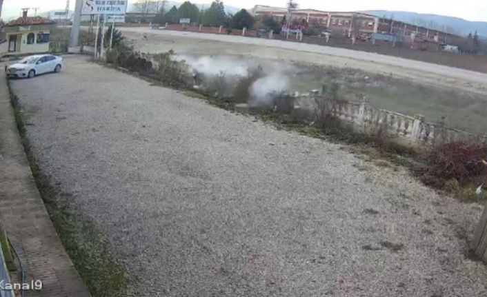 Tokat’taki ölümlü kaza kamerada