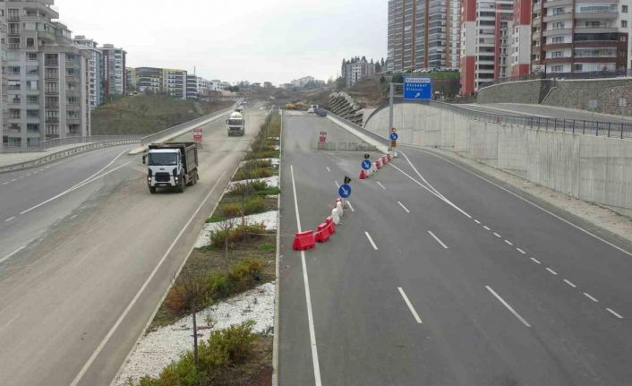 Türkiye’nin en maliyetli şehir içi yollarından Kanuni Bulvarı inşaatında sona doğru