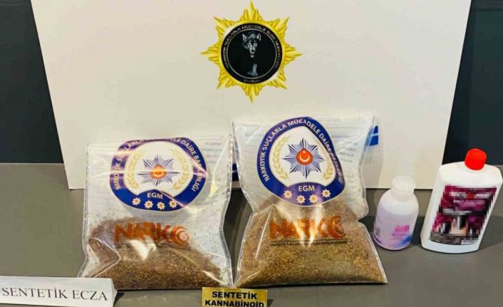 Uyuşturucuyla yakalanan şahıs gözaltına alındı