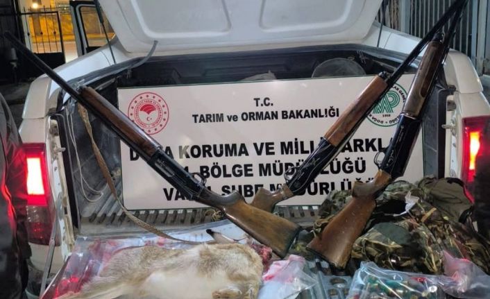 Van’da yasa dışı avlanan 6 şahsa 70 bin 590 lira caza uygulanacak