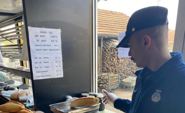 Zabıta ekipleri gramaj ve hijyen denetiminde