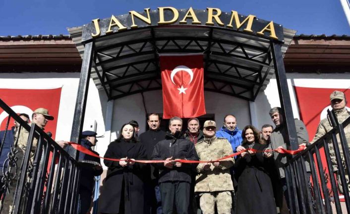 Zigana dağındaki Jandarma karakolu 20 yıl sonra yeniden açıldı