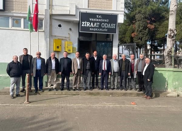 Ziraat odası başkanları üreticinin problemlerini görüştü