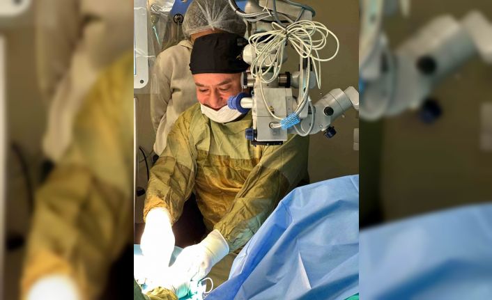 25 yıllık görme kaybı son buldu: Bu ameliyat Kastamonu’da ilk kez gerçekleştirildi