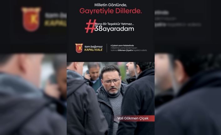 ‘38 ayar adam’ Vali Çiçek’miş