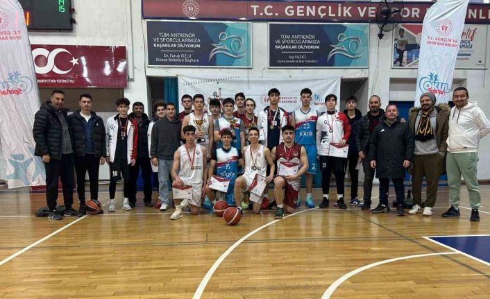 3x3 gençler basketbol müsabakaları sona erdi